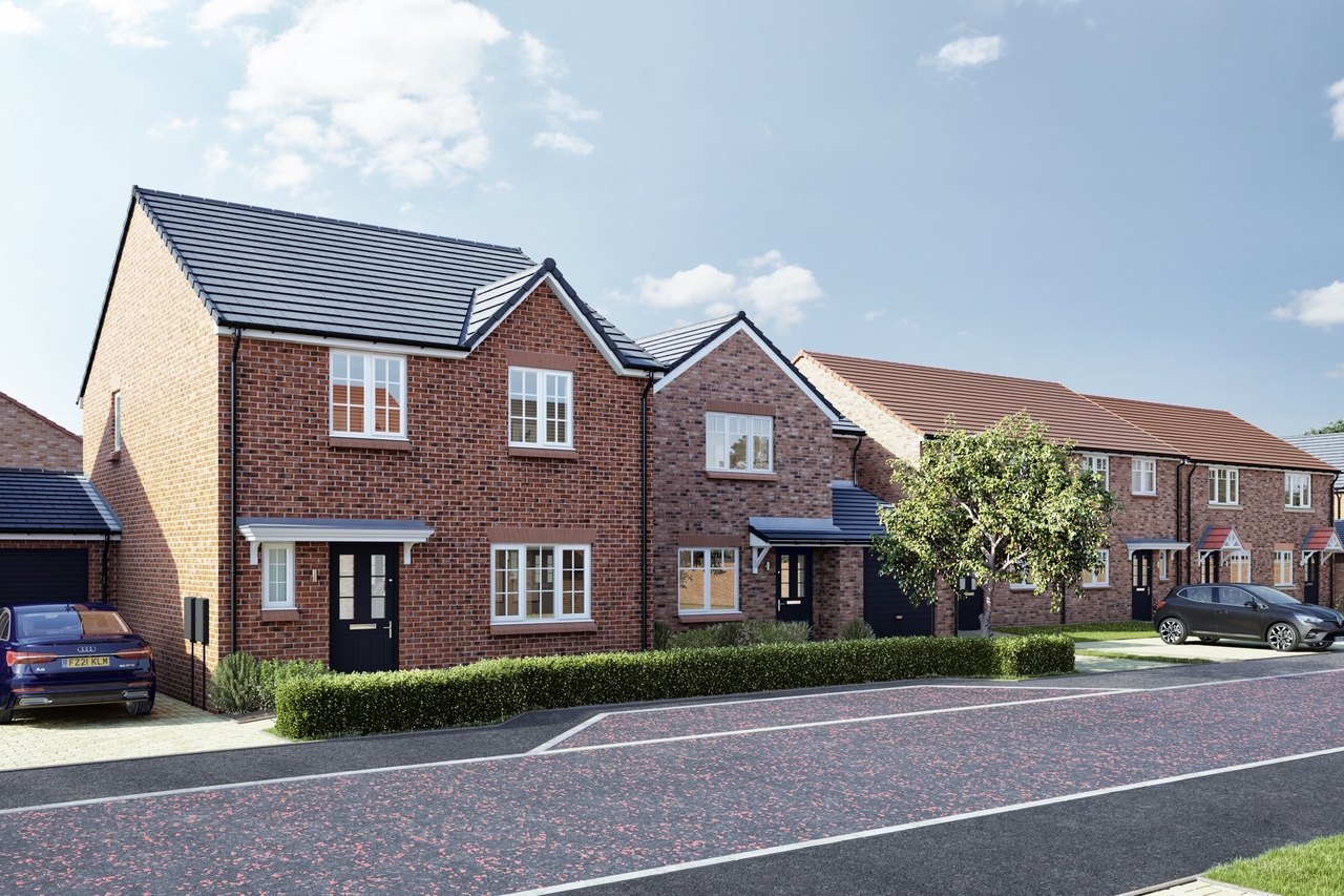 New 3 & 4bedroom homes in Morpeth King Edward's Park Linden Homes